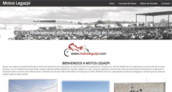 Desktop Screenshot of motoslegazpi.com